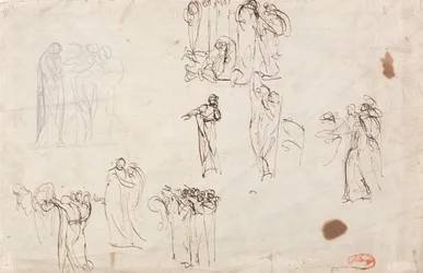 Sketches for The Accusation of Susanna